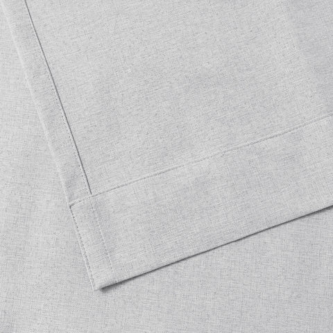 3009 Reversible 100% Blackout Linen Blend Curtain Pinch Pleat 1 Panel