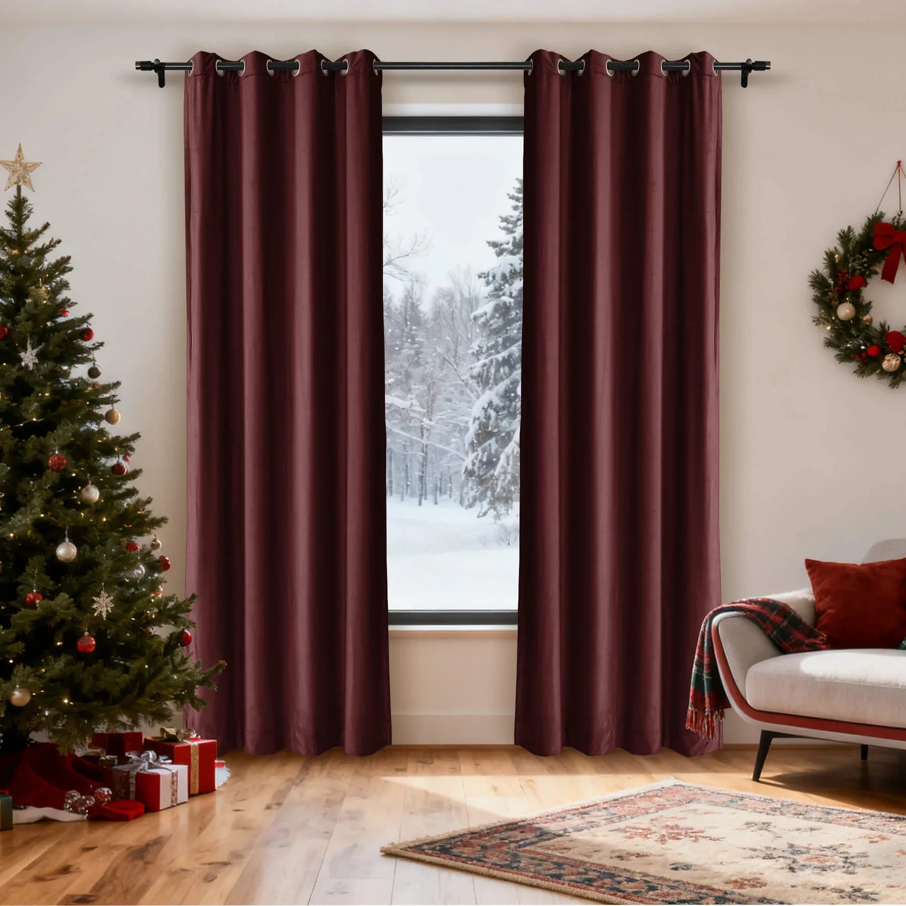Cololeaf-Christmas-Soft-Luxury-Velvet-Blackout-Drapes-Thermal-Curtains-Burgundy