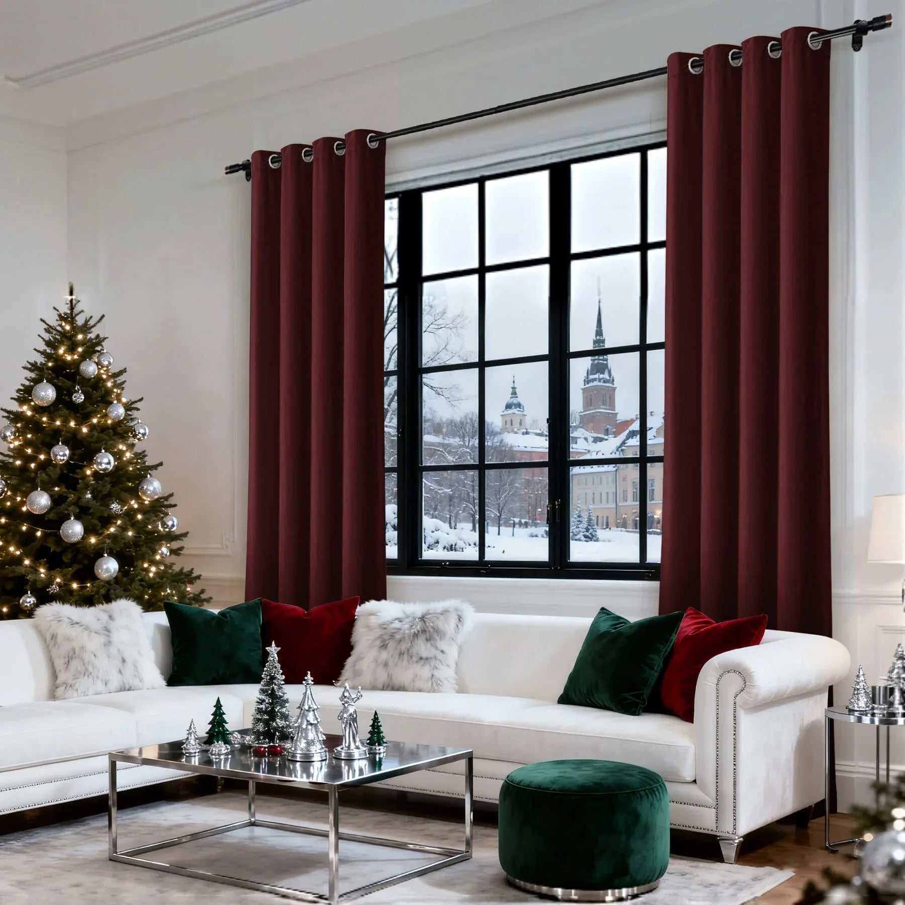 Cololeaf-Christmas-Soft-Luxury-Velvet-Blackout-Drapes-Thermal-Curtains-Burgundy_8 - Cololeaf