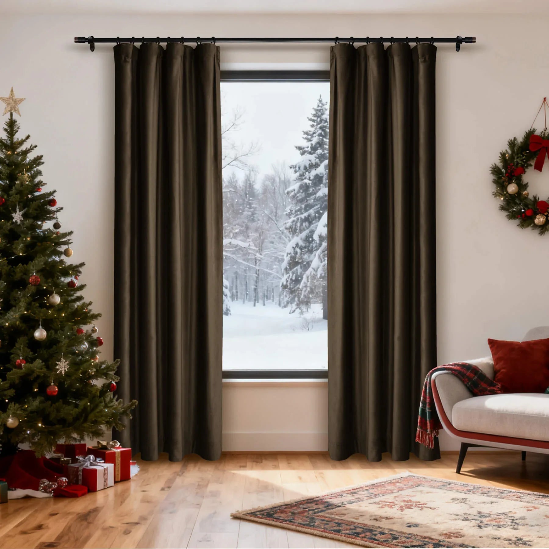 Cololeaf-Christmas-Soft-Luxury-Velvet-Blackout-Drapes-Thermal-Curtains-Chocolate_6 - Cololeaf