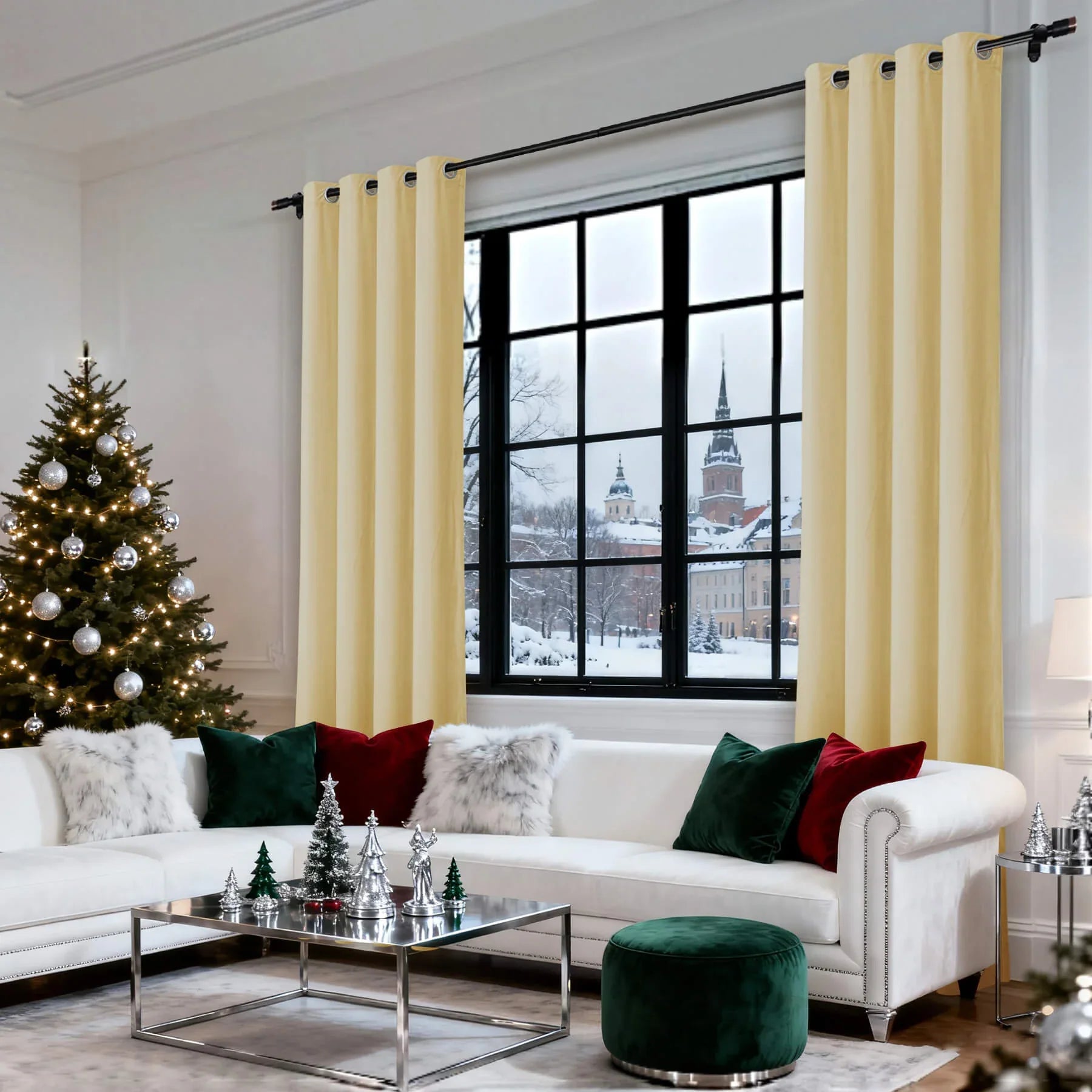 Cololeaf-Christmas-Soft-Luxury-Velvet-Blackout-Drapes-Thermal-Curtains-Cream_8 - Cololeaf