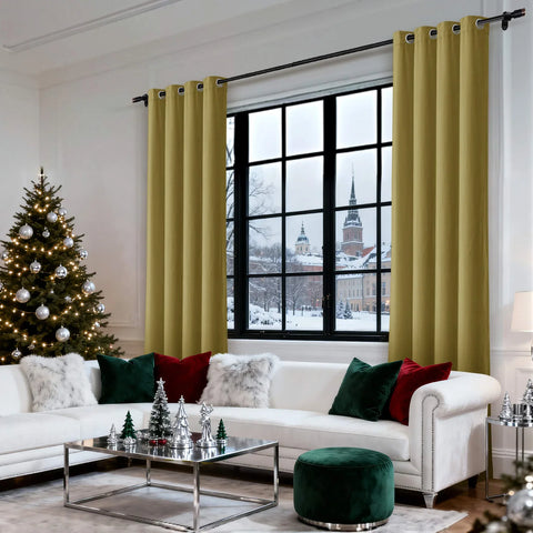 Cololeaf-Christmas-Soft-Luxury-Velvet-Blackout-Drapes-Thermal-Curtains-Fawn_8 - Cololeaf