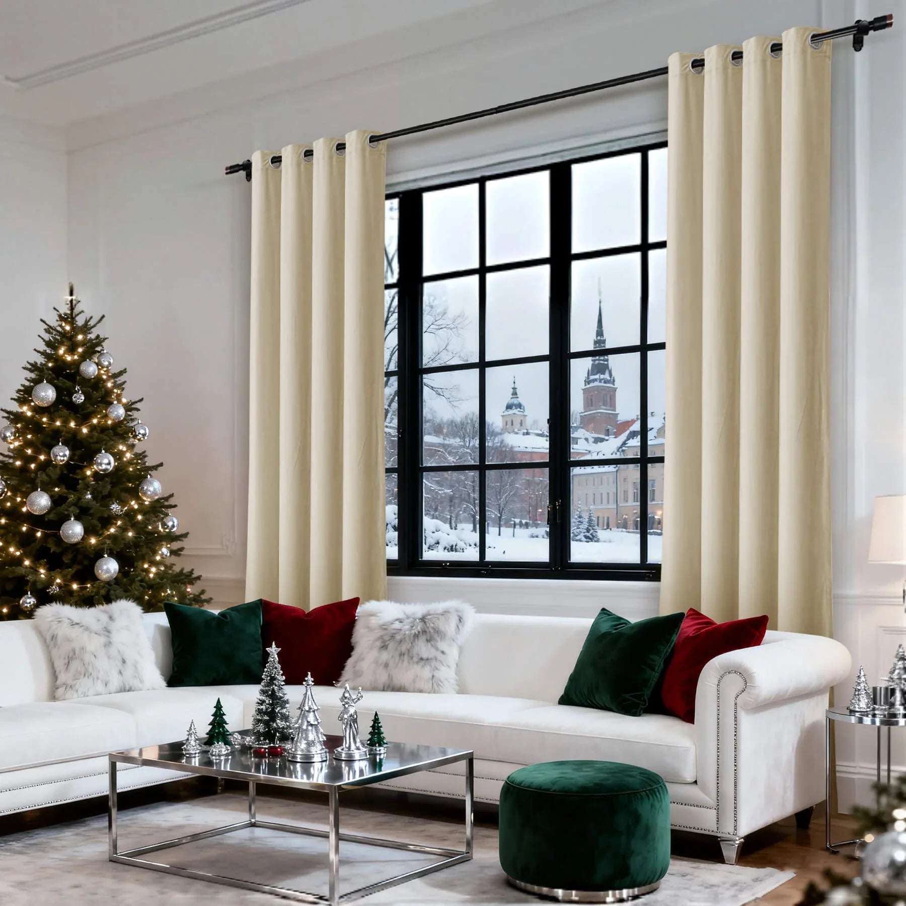 Cololeaf-Christmas-Soft-Luxury-Velvet-Blackout-Drapes-Thermal-Curtains-Ivory_8 - Cololeaf