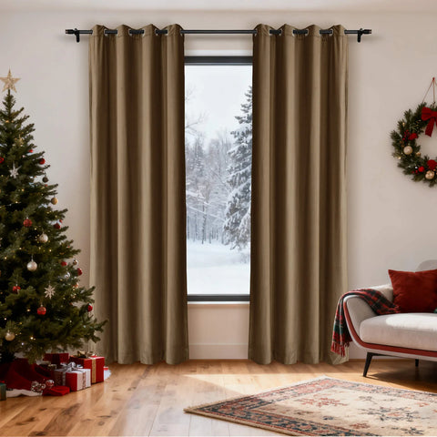 Cololeaf-Christmas-Soft-Luxury-Velvet-Blackout-Drapes-Thermal-Curtains-Java_5 - Cololeaf