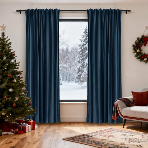 Cololeaf-Christmas-Soft-Luxury-Velvet-Blackout-Drapes-Thermal-Curtains-Midnight-Blue_7 - Cololeaf