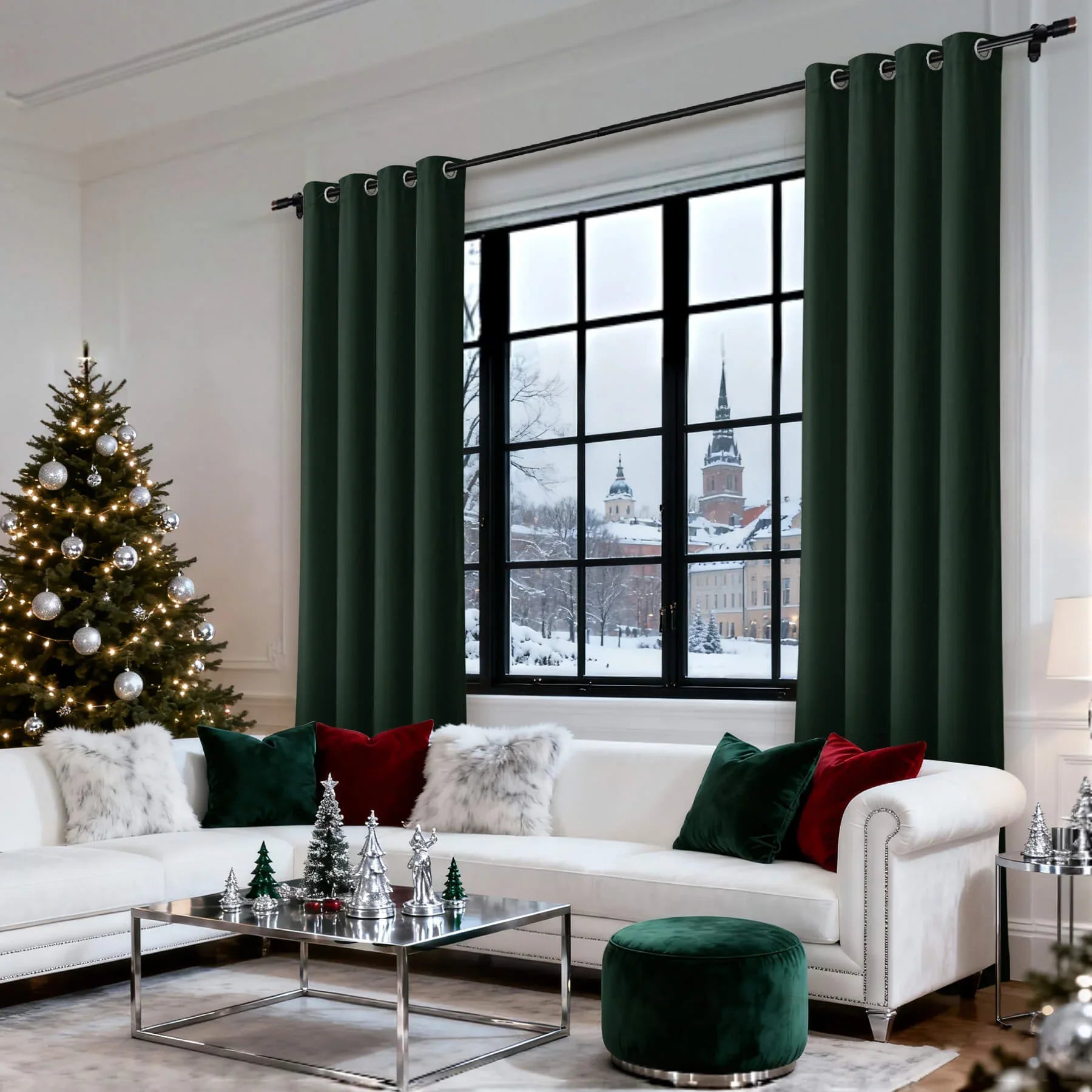 Cololeaf-Christmas-Soft-Luxury-Velvet-Blackout-Drapes-Thermal-Curtains-Moss_8 - Cololeaf