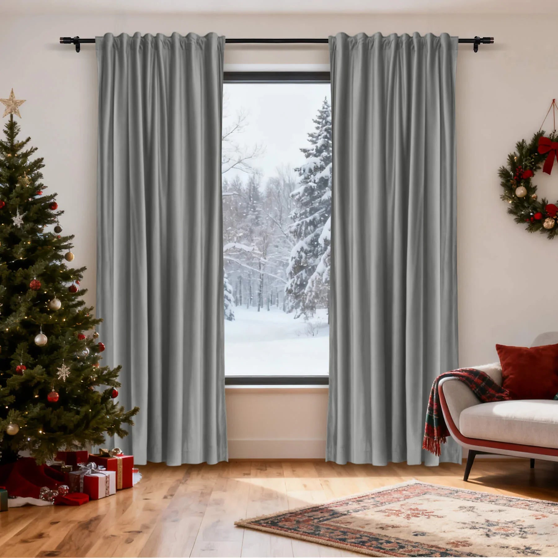 Cololeaf-Christmas-Soft-Luxury-Velvet-Blackout-Drapes-Thermal-Curtains-Natural-Grey_7 - Cololeaf