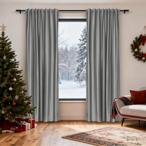 Cololeaf-Christmas-Soft-Luxury-Velvet-Blackout-Drapes-Thermal-Curtains-Natural-Grey_7 - Cololeaf