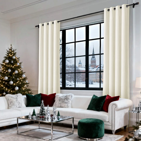 Cololeaf-Christmas-Soft-Luxury-Velvet-Blackout-Drapes-Thermal-Curtains-Off-White_8 - Cololeaf