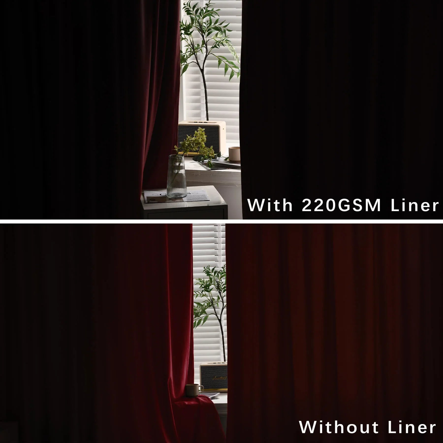 Cololeaf-Christmas-Soft-Luxury-Velvet-Blackout-Drapes-Thermal-Curtains-Raspberry-Red_1 - Cololeaf