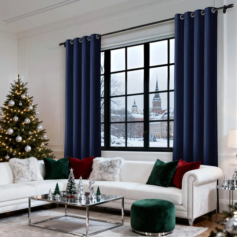 Cololeaf-Christmas-Soft-Luxury-Velvet-Blackout-Drapes-Thermal-Curtains-Sapphire-Blue_8 - Cololeaf