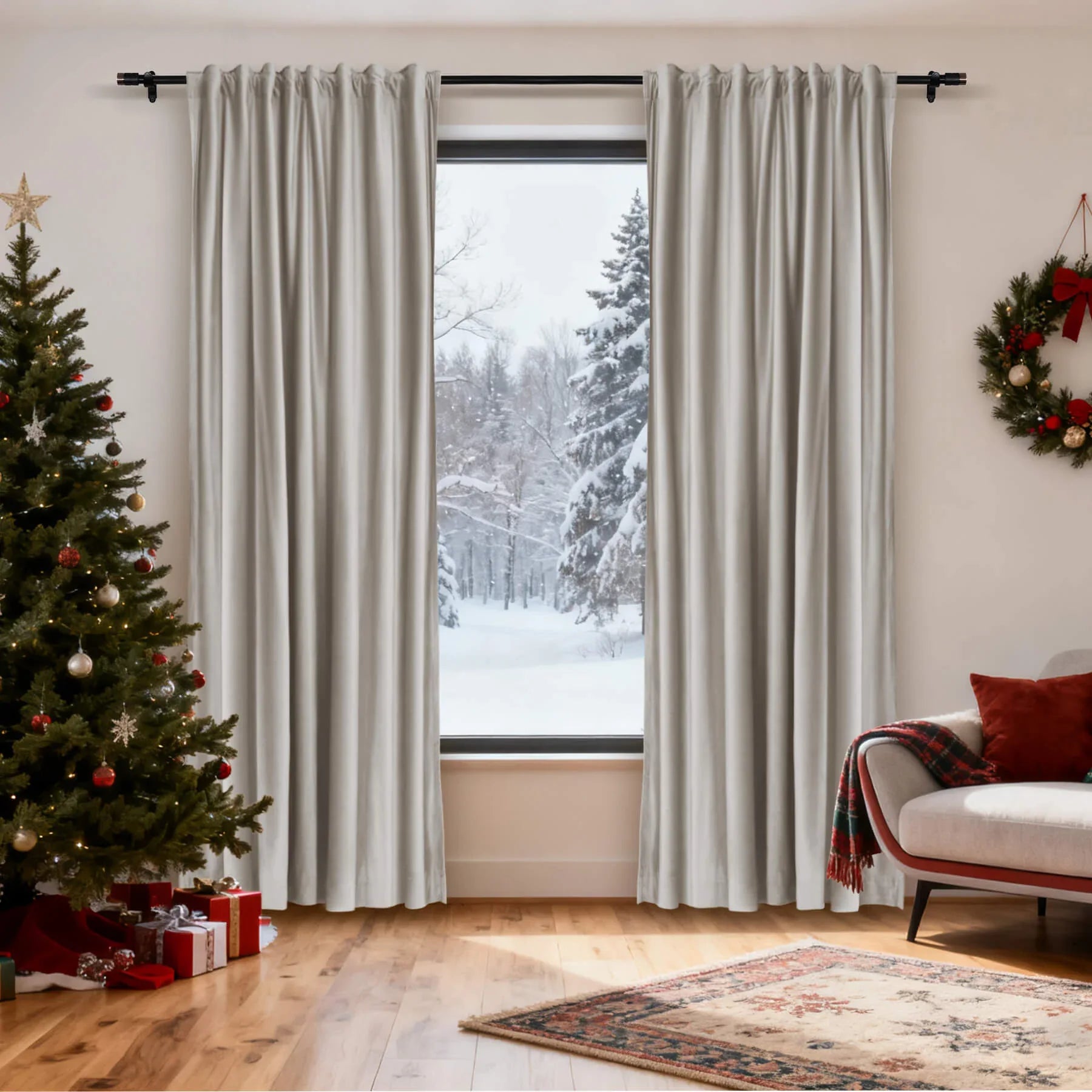 Cololeaf-Christmas-Soft-Luxury-Velvet-Blackout-Drapes-Thermal-Curtains-Silver-Grey_7 - Cololeaf
