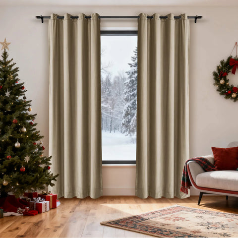 Cololeaf-Christmas-Soft-Luxury-Velvet-Blackout-Drapes-Thermal-Curtains-Taupe_5 - Cololeaf