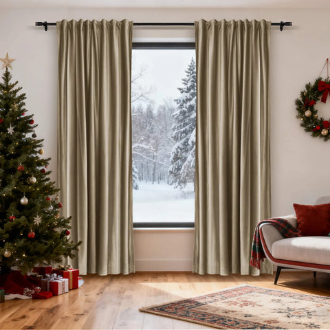 Cololeaf-Christmas-Soft-Luxury-Velvet-Blackout-Drapes-Thermal-Curtains-Taupe_7 - Cololeaf