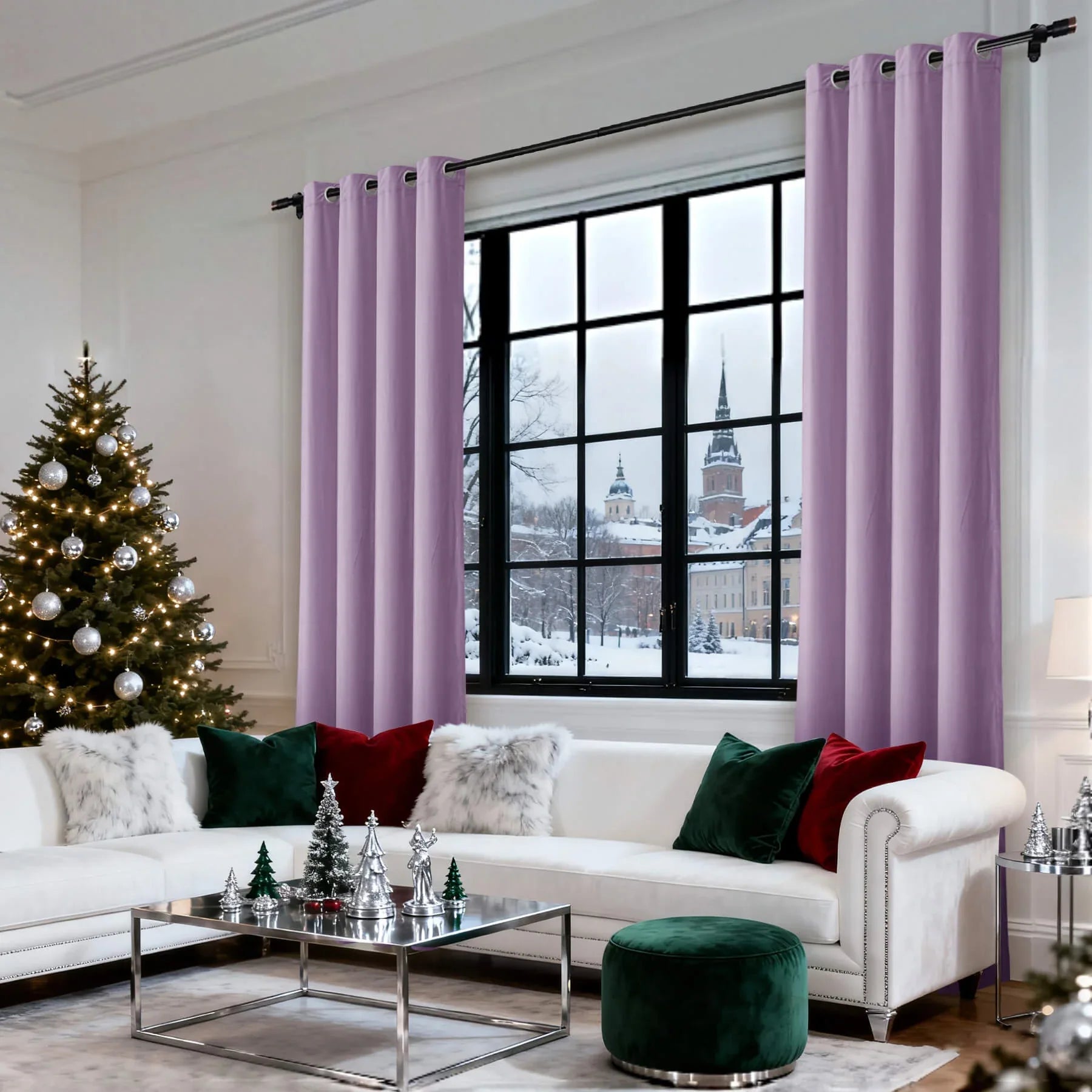 Cololeaf-Christmas-Soft-Luxury-Velvet-Blackout-Drapes-Thermal-Curtains-Violet_8 - Cololeaf