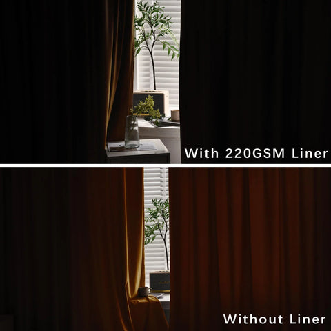 MJ11 Christmas Soft Velvet Blackout Drapes For Bedroom Living Room Holiday Decorations 1 Panel