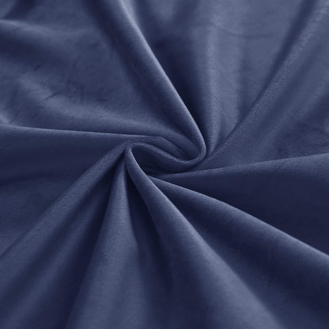 MJ11 Soft Velvet Home Theater Blackout Curtain Noise Reducing with Liner Multiple Headers 1 Panel