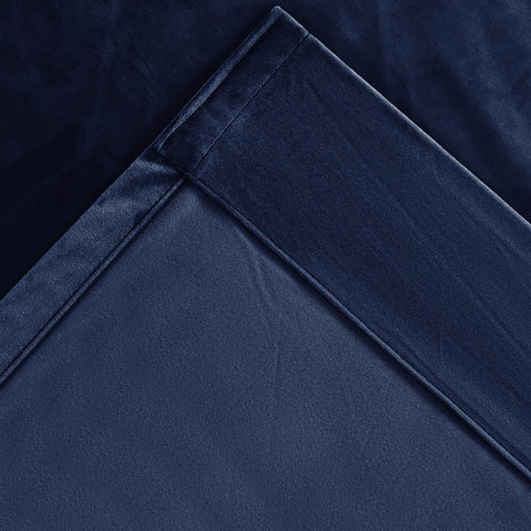 MJ11 Soft Velvet Home Theater Blackout Curtain Noise Reducing with Liner Multiple Headers 1 Panel