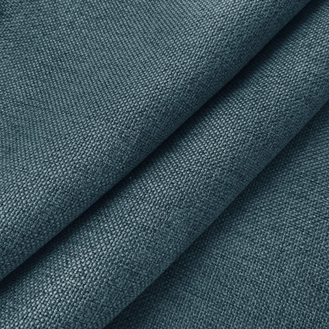 Frank Heavyweight Linen Blend Blackout Curtains - Thermal Insulated, Room Darkening, Pinch Pleat Drapes 1 Panel