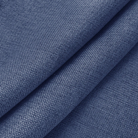 Frank Heavyweight Linen Blend Blackout Curtains - Thermal Insulated, Room Darkening, Pinch Pleat Drapes 1 Panel