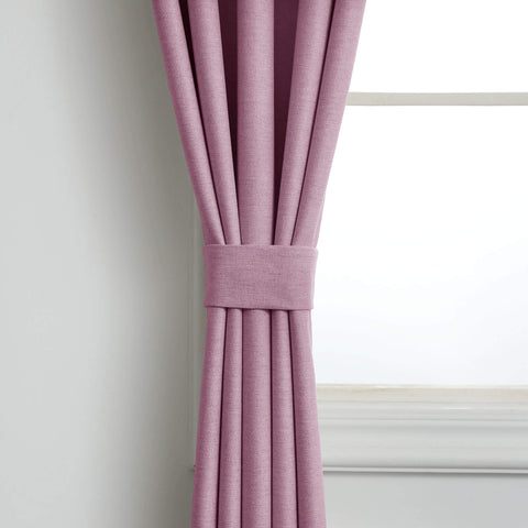 Frank Room Darkening Linen Blend Curtains Heavy Weight Thermal Blackout Drapes Grommet 1 Panel