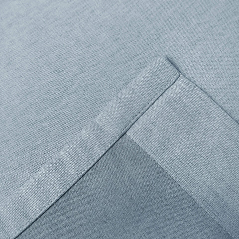 Frank Room Darkening Linen Blend Curtains Heavy Weight Thermal Drapes Back Tab & Rod Pocket 1 Panel