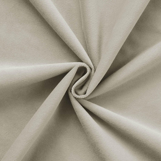 223 Extra Long 100% Blackout Velvet Drape, 280gsm Polyester Grommet - Cololeaf -- #7 Beige