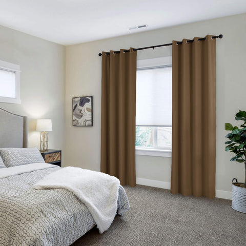 223 Premium 100% Blackout Velvet Drape, 280gsm Polyester Multiple Headers 1 Panel