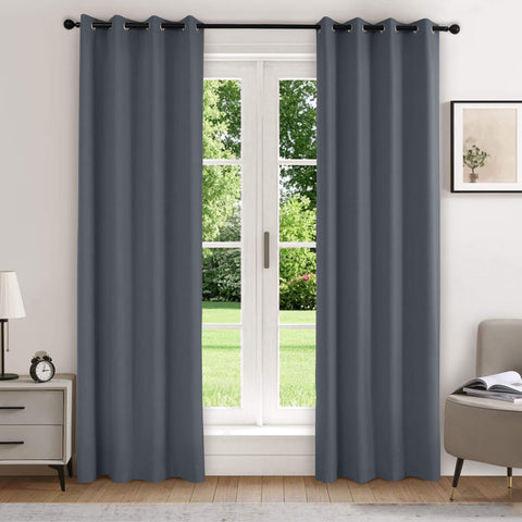 223 Premium 100% Blackout Velvet Drape, 280gsm Polyester Multiple Headers 1 Panel