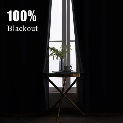 223 Premium 100% Blackout Velvet Drape 280gsm Pinch Pleat - Cololeaf -- #7 Beige