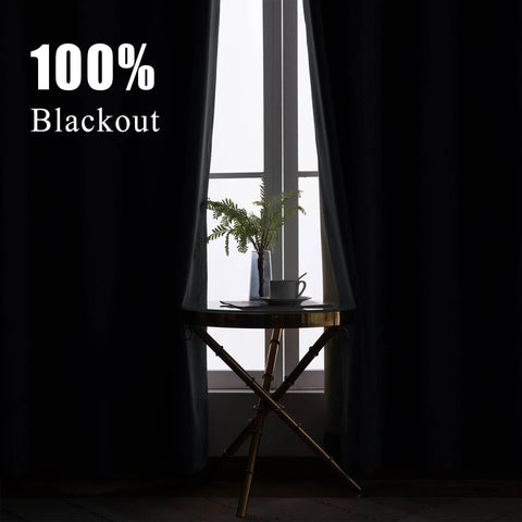 223 Premium 100% Blackout Velvet Drape 280gsm Pinch Pleat - Cololeaf -- #7 Beige