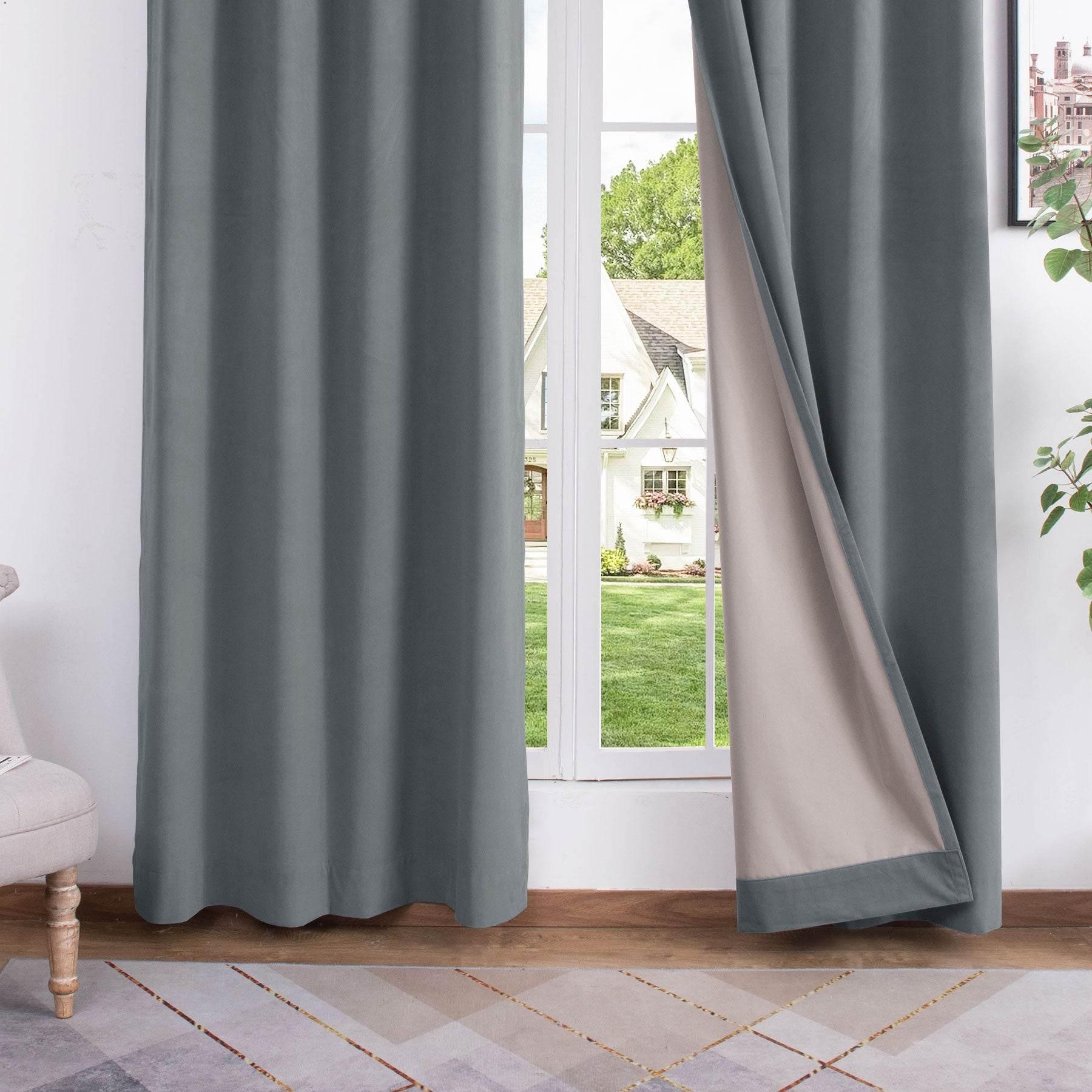 223 Premium 100% Blackout Velvet Drape 280gsm Pinch Pleat - Cololeaf -- #7 Beige