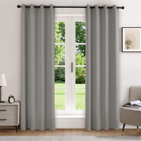 223 Premium 100% Blackout Velvet Drape, 280gsm Polyester Multiple Headers 1 Panel