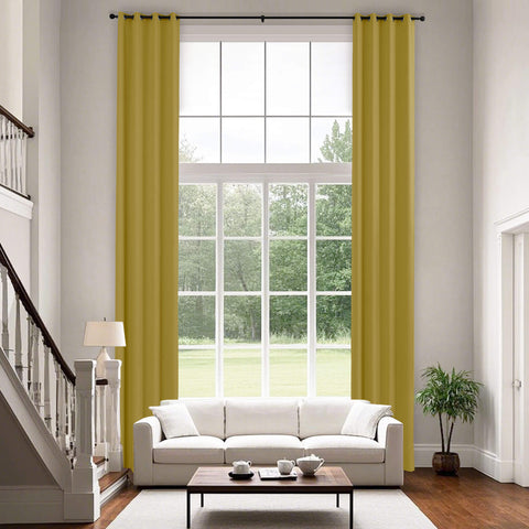 223 Extra Long 100% Blackout Velvet Drape, 280gsm Lightweight Polyester Grommet 1 Panel