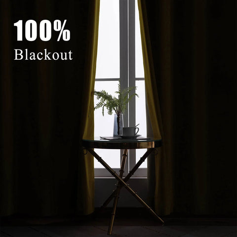 223 Premium 100% Blackout Velvet Drape 280gsm Pinch Pleat - Cololeaf -- #7 Beige