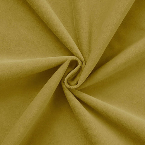 223 Premium 100% Blackout Velvet Drape 280gsm Pinch Pleat - Cololeaf -- #7 Beige