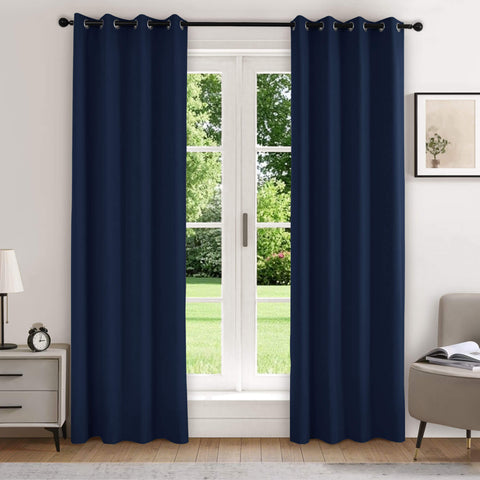 223 Premium 100% Blackout Velvet Drape, 280gsm Polyester Multiple Headers 1 Panel
