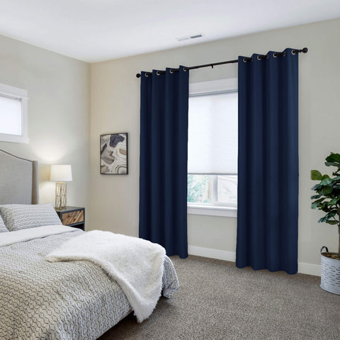 223 Premium 100% Blackout Velvet Drape, 280gsm Polyester Multiple Headers 1 Panel