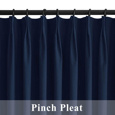 223 Premium 100% Blackout Velvet Drape 280gsm Pinch Pleat - Cololeaf -- #7 Beige