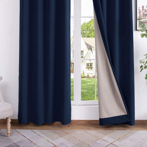 223 Premium 100% Blackout Velvet Drape, 280gsm Polyester Multiple Headers 1 Panel