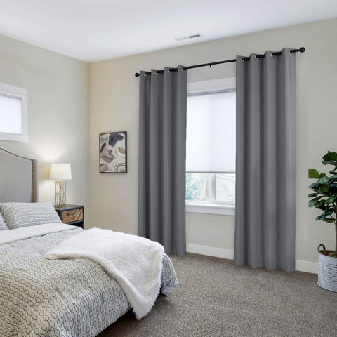 223 Premium 100% Blackout Velvet Drape, 280gsm Polyester Multiple Headers 1 Panel