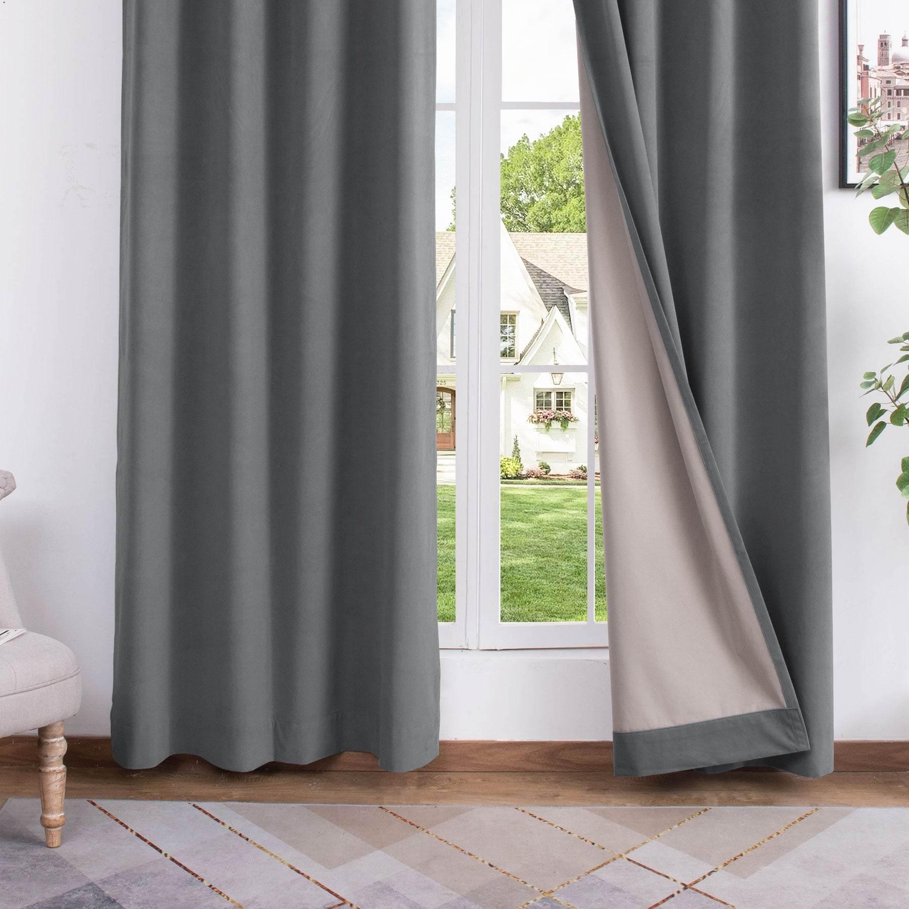 223 Premium 100% Blackout Velvet Drape 280gsm Pinch Pleat - Cololeaf -- #7 Beige