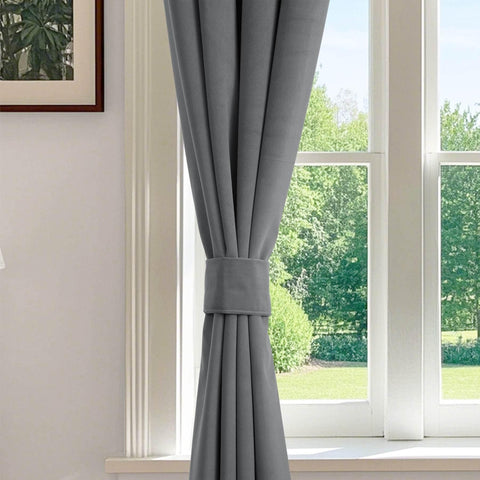 223 Premium 100% Blackout Velvet Drape 280gsm Pinch Pleat - Cololeaf -- #7 Beige