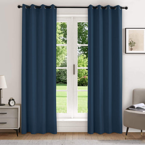 223 Premium 100% Blackout Velvet Drape, 280gsm Polyester Multiple Headers 1 Panel