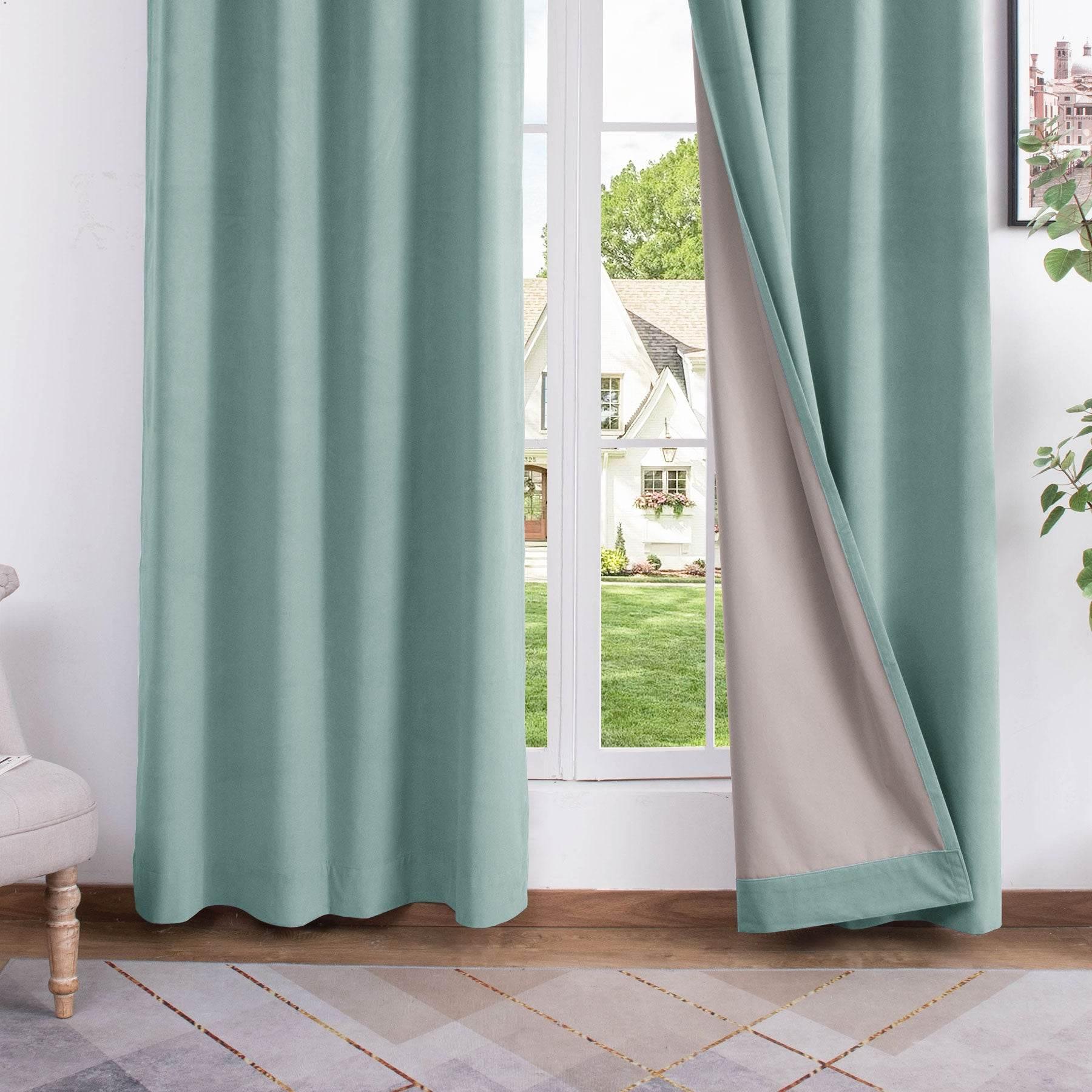 223 Premium 100% Blackout Velvet Drape 280gsm Pinch Pleat - Cololeaf -- #7 Beige