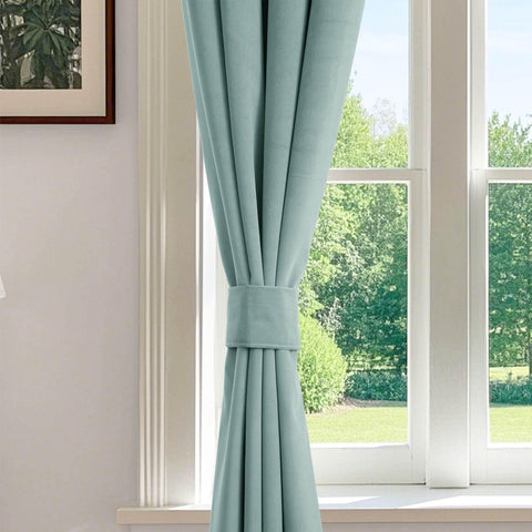 223 Premium 100% Blackout Velvet Drape 280gsm Pinch Pleat - Cololeaf -- #7 Beige