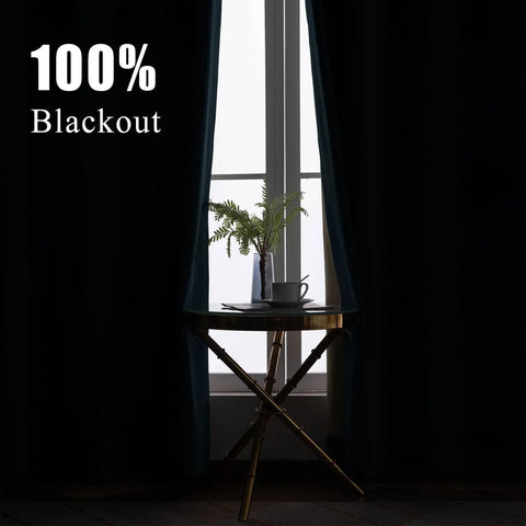 223 Premium 100% Blackout Velvet Drape 280gsm Pinch Pleat - Cololeaf -- #7 Beige