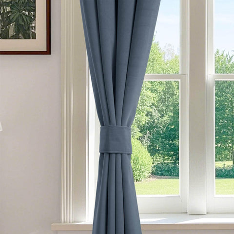 223 Premium 100% Blackout Velvet Drape 280gsm Pinch Pleat - Cololeaf -- #7 Beige