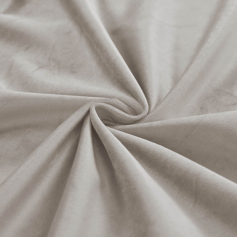 MJ11 Extra Long Soft Velvet Blackout Drapes For Loft Living Room Grommet 1 Panel