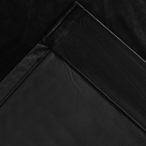 MJ11 Extra Long Soft Velvet Blackout Drapes For Loft Living Room Grommet 1 Panel